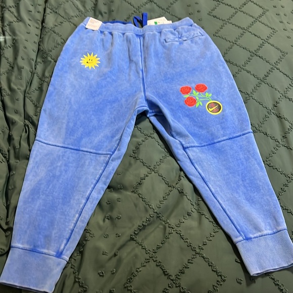 Nike AF1 Blue Standard Fit Taper Leg Sweatpants Joggers - Size XL NWT RARE - Picture 7 of 11